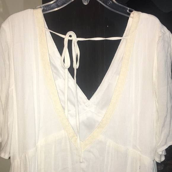 Andree by Unit White Dress SIZE M - Picture 5 of 6